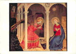 Art - Peinture Religieuse - Fra Beato Angelico - The Annunciation - CPM - Voir Scans Recto-Verso - Quadri, Vetrate E Statue