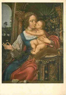 Art - Peinture Religieuse - Q Metsys - La Madonna Col Bambino - Amsterdam - Ryksmuseum - CPM - Voir Scans Recto-Verso - Tableaux, Vitraux Et Statues