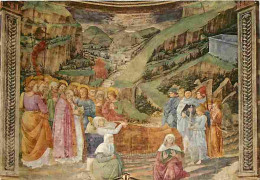 Art - Peinture Religieuse - Filippo Lippi - Mort De Notre Dame - Spoleto - Cathédrale - CPM - Voir Scans Recto-Verso - Gemälde, Glasmalereien & Statuen
