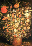 Art - Peinture - Jan Breughel - Gros Vase De Fleur - CPM - Voir Scans Recto-Verso - Pintura & Cuadros