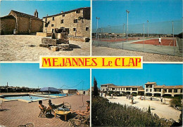 30 - Mejannes Le Clap - Multivues - Tennis - Piscine - CPM - Voir Scans Recto-Verso - Autres & Non Classés