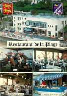 14 - Villerville Sur Mer - Bar Brasserie Restaurant De La Plage - Multivues - Blasons - CPM - Etat Gros Pli Central Visi - Altri & Non Classificati