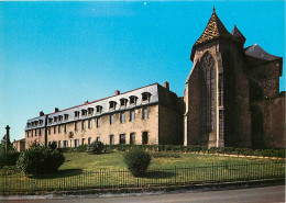 42 - Ambierle - L'Eglise Et L'ancien Prieuré Bénédictin - CPM - Voir Scans Recto-Verso - Autres & Non Classés