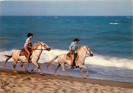 Animaux - Chevaux - Joies De L'équitatlon Sur La Plage - Promenade équestre - Carte Neuve - CPM - Voir Scans Recto-Verso - Chevaux