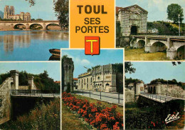 54 - Toul - Ses Portes - Multivues - Blasons - CPM - Voir Scans Recto-Verso - Toul