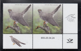 ESTONIA 2024- Bird Of The Year-the Common Cuckoo (25.04.24) - Estonia