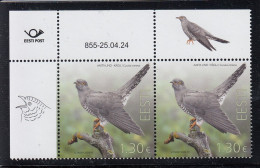 ESTONIA 2024- Bird Of The Year-the Common Cuckoo (25.04.24) - Estland