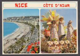 129426/ NICE, La Promenade Des Anglais, Bataille De Fleurs - Multi-vues, Vues Panoramiques