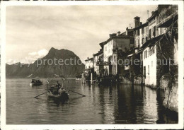 11652396 Gandria Lago Di Lugano San Salvatore Fischerboot Gandria - Autres & Non Classés