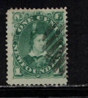 NEWFOUNDLAND Scott # 45 Used - Prince Of Wales (Later KEVII) - 1865-1902