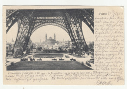 Paris Exposition Universelled De 1900 Le Trocadéro Old Postcard Posted 1900 B240503 - Expositions