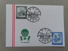 Österreich Pro Juventute - Mit Sonderstempel 24. 6. 1983 Vorchdorf, Europagemeinde (Nr.1420) - Sonstige & Ohne Zuordnung