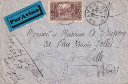 Enveloppe 1939, Timbre Algérie - Ohne Zuordnung