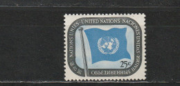 Nations Unies ( New-York ) YT 9 * : Drapeau De L'ONU - 1951 - Neufs