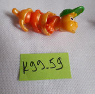 Kinder - Chenille Orange Avec Casquette Verte - K99 59 - Sans BPZ - Inzetting