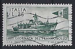 Italy 1971  Tag Der Briefmarke  (o) Mi.1353 - 1971-80: Gebraucht