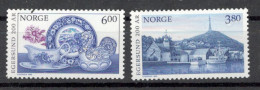 NORWAY - MNH SET- 200th ANNIV CITY OF EGERSUND - Mi.No. 1278/79 - 1998. - Nuovi