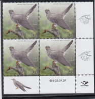 ESTONIA 2024- Bird Of The Year-the Common Cuckoo (25.04.24) - Estland