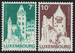 1984 Luxembourg 1105-1106 Architecture - Classified Monuments - Monumentos