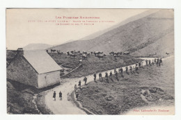 Les Pyrenees Route De Tarascon Old Postcard Written On The Back 1928 Not Posted B240503 - Other & Unclassified