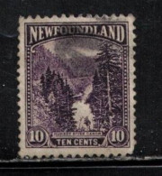 NEWFOUNDLAND Scott # 139 Used - Humber River Canyon - 1908-1947