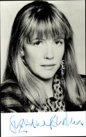 Photo CPA Schauspielerin Suzanne Burdery, Portrait, Autogramm - Actores