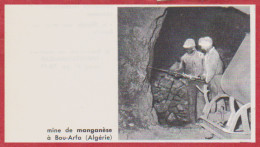 Mine De Manganèse à Bou-Arfa. Algérie. Larousse 1960. - Documents Historiques