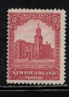 NEWFOUNDLAND Scott # 154 MH - General Post Office, St John's - 1908-1947