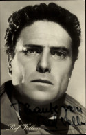 CPA Schauspieler Raf Vallone, Portrait, Die Rache, Progress Starfoto, Autogramm - Attori