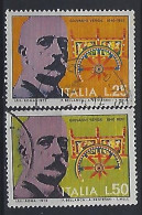 Italy 1972  Giovanni Verga  (o) Mi.1356-1357 - 1971-80: Usati