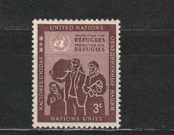 Nations Unies ( New-York ) YT 15 * : Réfugiés - 1953 - Ungebraucht