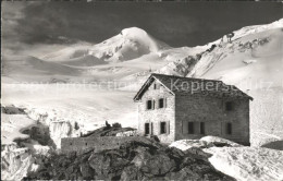11652081 Saas-Fee Berggasthaus Langefluh Allalinhorn Feegletscher Walliser Alpen - Other & Unclassified