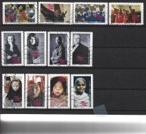 2010 FRANCE Adhesif 417-28 Oblitérés, Violences Faites Aux Femmes, Série Complète - Used Stamps