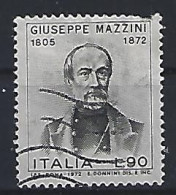 Italy 1972  Giuseppe Mazzini  (o) Mi.1358-1360 - 1971-80: Gebraucht