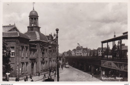 Netherlands Pays Bas Rotterdam Beurs Tramway 1942 - Tranvía