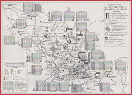 Carte économique Du Mexique. Larousse 1960. - Documents Historiques