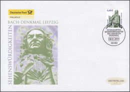 2375 SWK Bach-Denkmal Leipzig, Schmuck-FDC Deutschland Exklusiv - Storia Postale