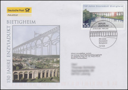 2359 Brücken: Enzviadukt Bietigheim, Schmuck-FDC Deutschland Exklusiv - Briefe U. Dokumente