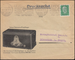 Saba-Oekonom-Empfänger / Volks-Empfänger Drucksache LEIPZIG Pelze Jagd 8.11.1929 - Telekom