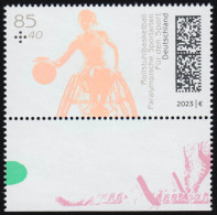 3762 Für Den Sport 2023 - Rollstuhlbasketball Aus MH 126, ** Postfrisch - Nuevos