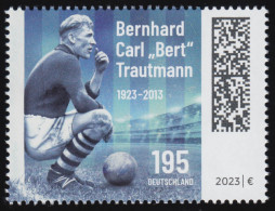 3787 Fußballspieler Bernhard Carl "Bert" Trautmann, Postfrisch ** / MNH - Ongebruikt