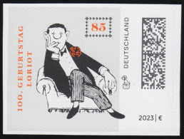 3800 Loriot Auf Dem Sofa - Selbstklebend, Postfrisch **/MNH - Unused Stamps