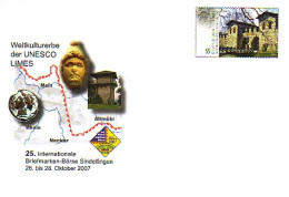 USo 141 Börse Sindelfingen Weltkulturerbe Limes 2007, ** - Briefomslagen - Ongebruikt