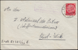 Landpost-Stempel Grauen über Buchholz (Kr. Harburg) Auf Brief BUCHHOLZ LAND 1937 - Briefe U. Dokumente