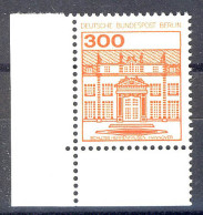 677 Burgen U.Schl. 300 Pf Ecke Ul ** Postfrisch - Unused Stamps