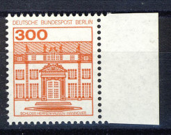 677 Burgen U.Schl. 300 Pf Seitenrand Re. ** Postfrisch - Unused Stamps