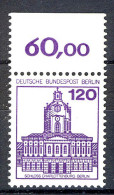 675 Burgen U.Schl. 120 Pf Oberrand ** Postfrisch - Nuevos