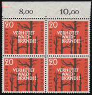 283 Waldbrandverhütung ** Vbl Oberrand 1 Zähnungsloch - Unused Stamps