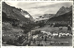 11652021 Loeche-les-Bains Et Les Hotels Fond De La Vallee Et Glacier De Dala Leu - Other & Unclassified