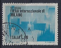 Italy 1972  Mailander Messe  (o) Mi.1363 - 1971-80: Afgestempeld